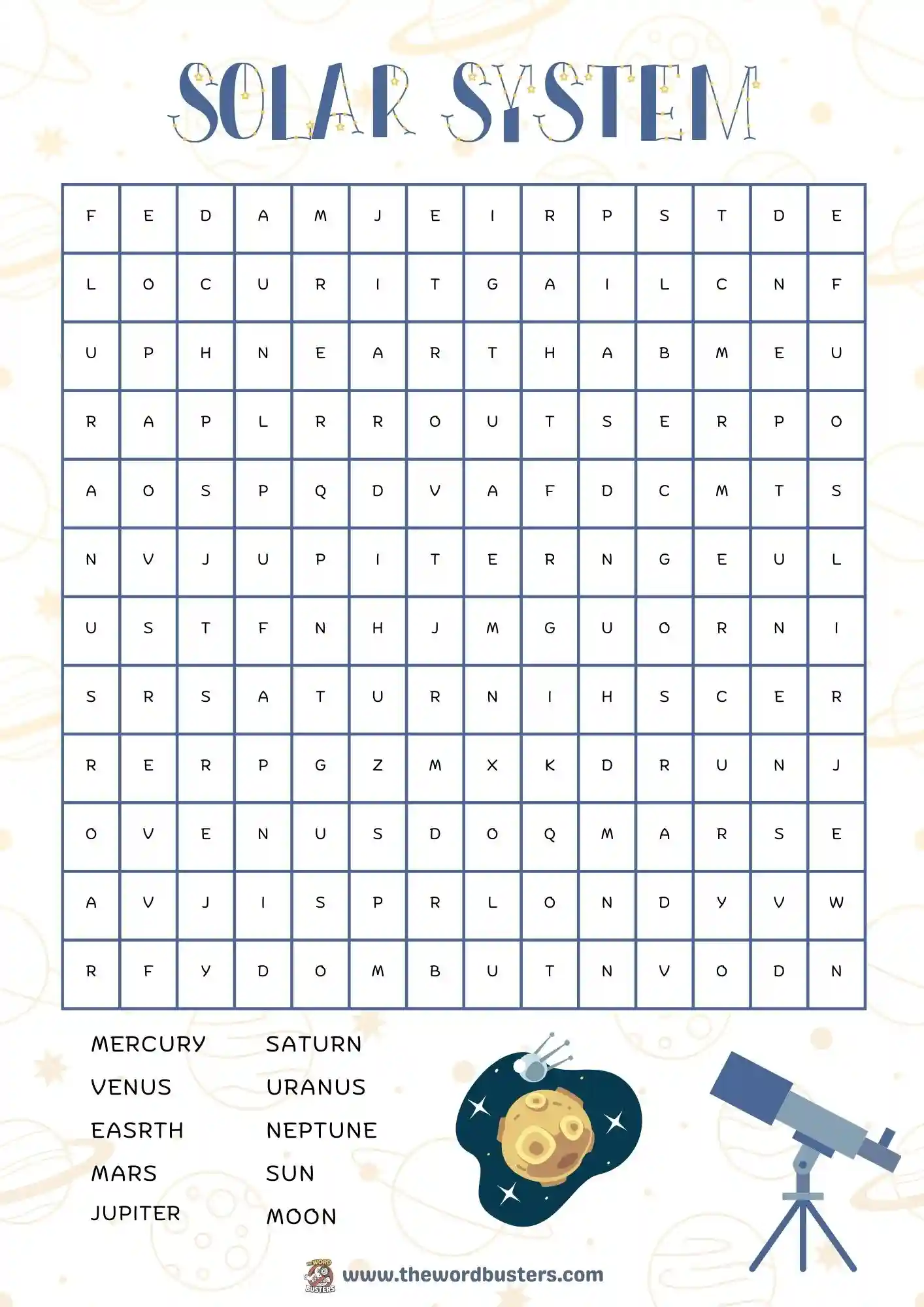 word searches printable