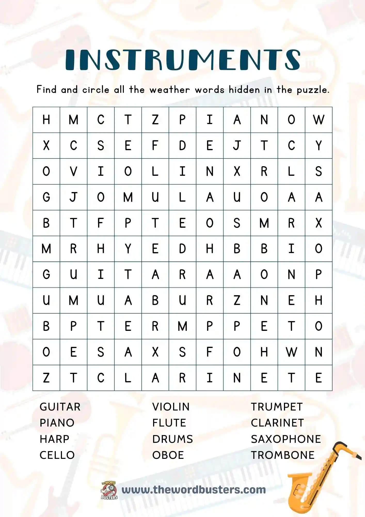 educational word searches printable