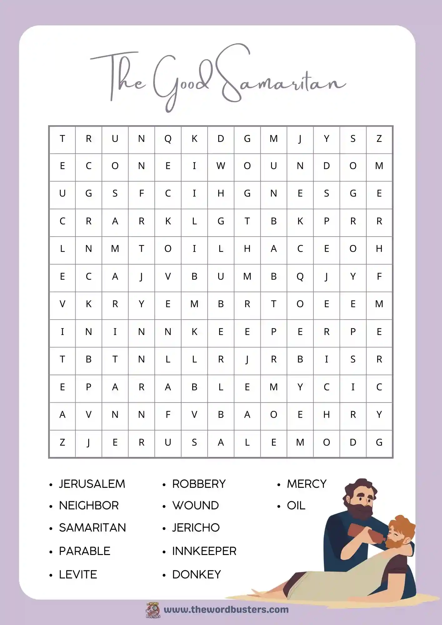 religious word searches printable