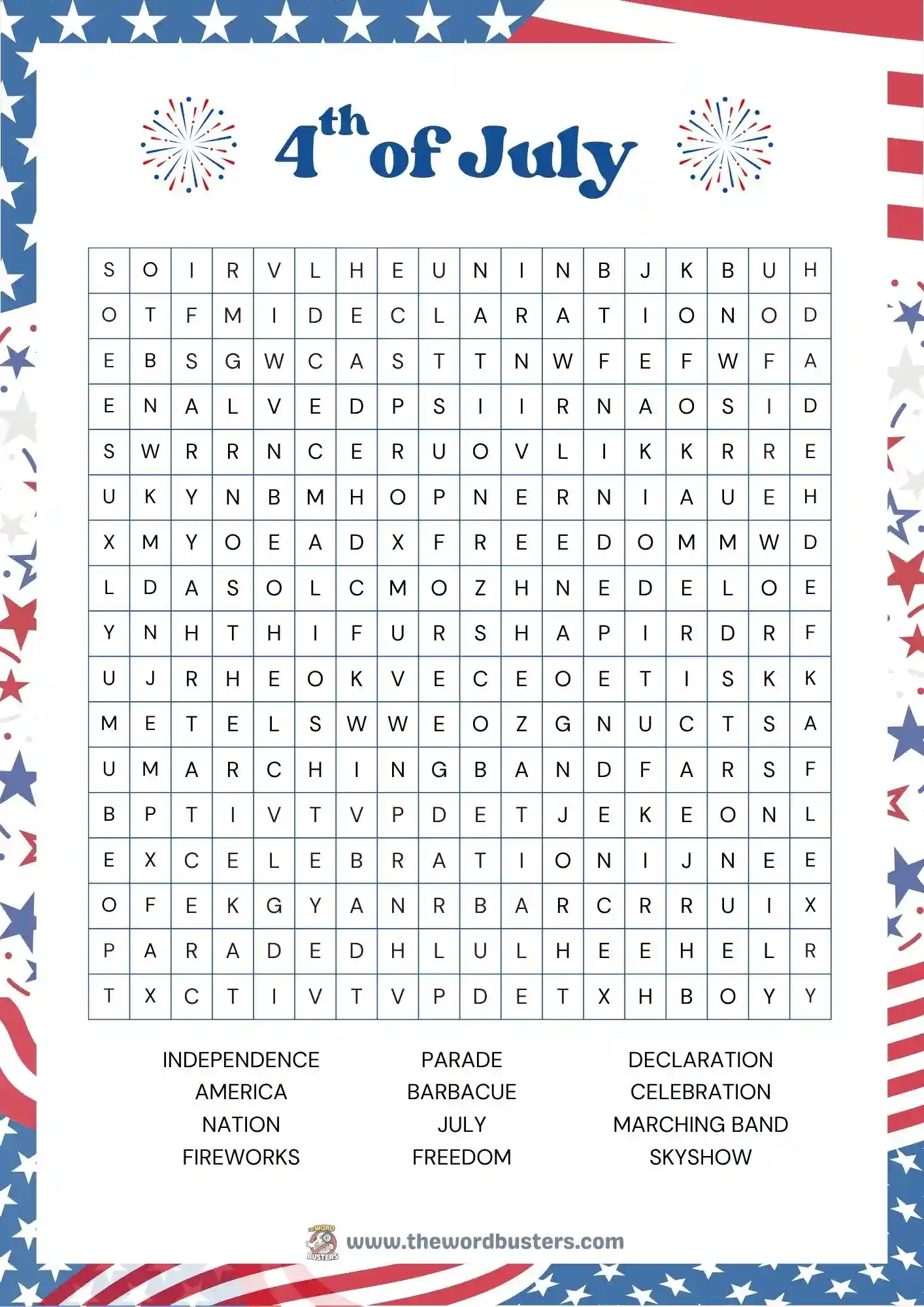 free print word searches